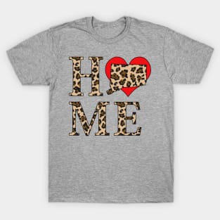 Connecticut Home Leopard Print T-Shirt